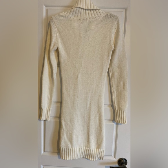 COPY - Guess white sweater dress medium - Picture 2 of 8